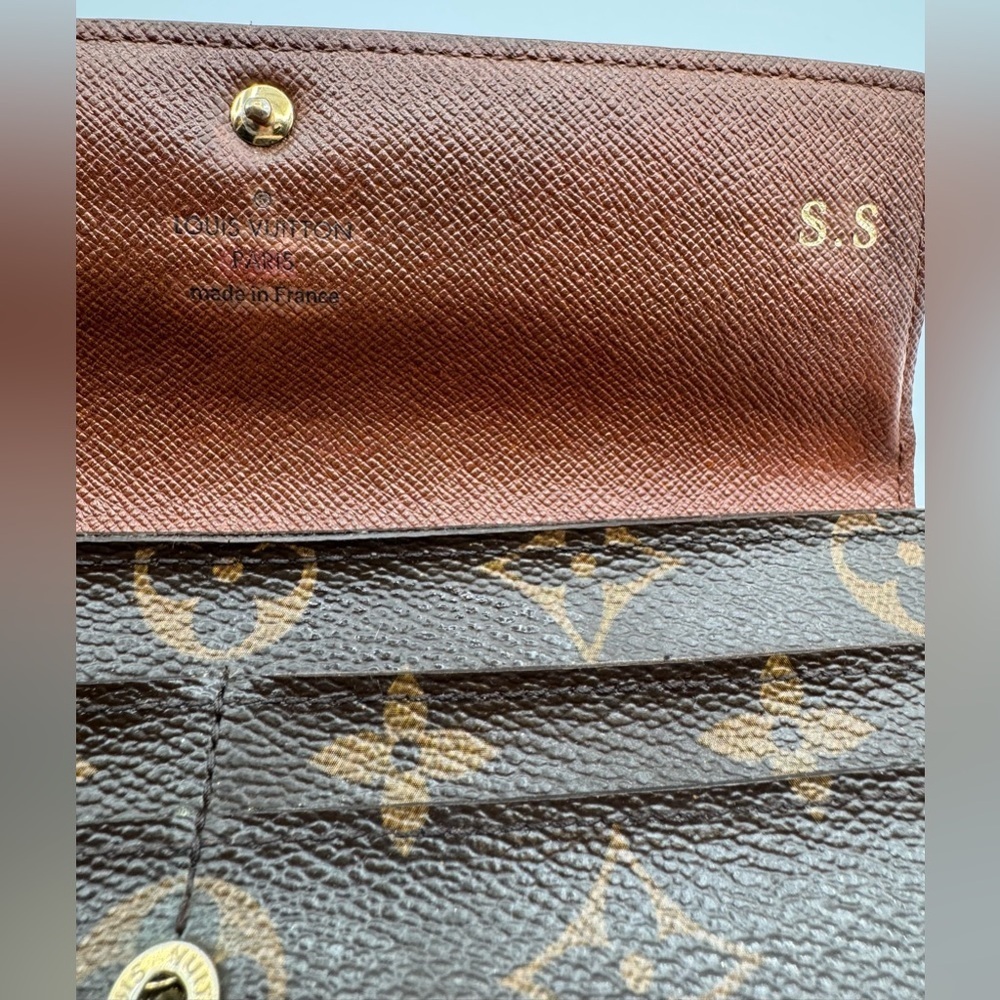 Louis Vuitton Brown Monogram Wallet | Professionally Refurbished - Picture 9 of 13